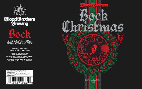 BOCK CHRISTMAS - 473 ML TALL CAN