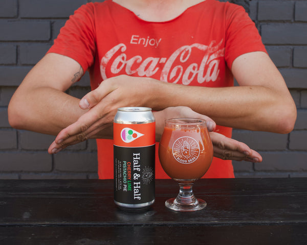 HALF & HALF - CHERRY LIME PISTACHIO PIE • 473 ML TALL CAN