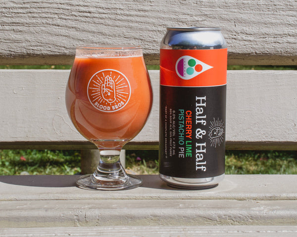 HALF & HALF - CHERRY LIME PISTACHIO PIE • 473 ML TALL CAN