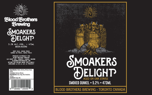SMOAKERS DELIGHT YEAR 473ML TALL CAN