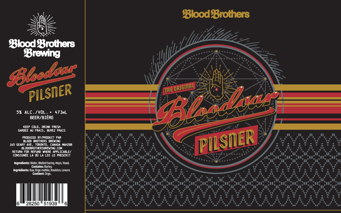 BLOODVAR • 473 ML TALL CAN – Blood Brothers Brewing
