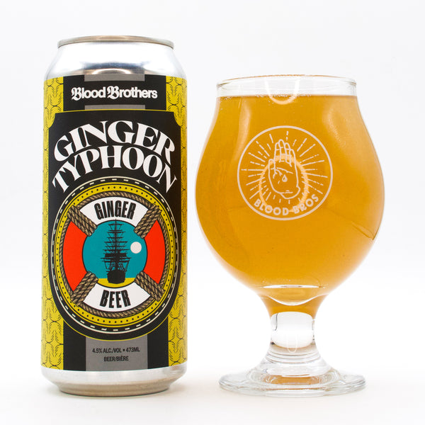 GINGER TYPHOON • 473 ML TALL CAN