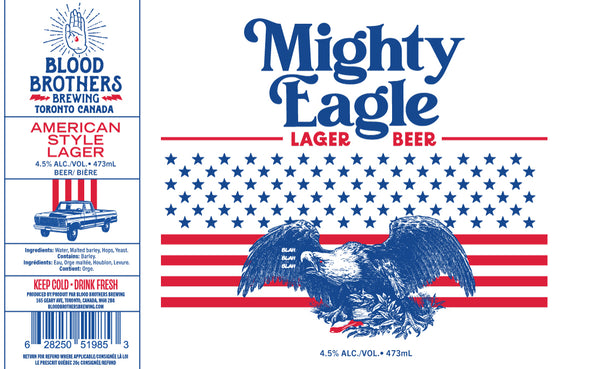 MIGHTY EAGLE • 473 ML TALL CAN