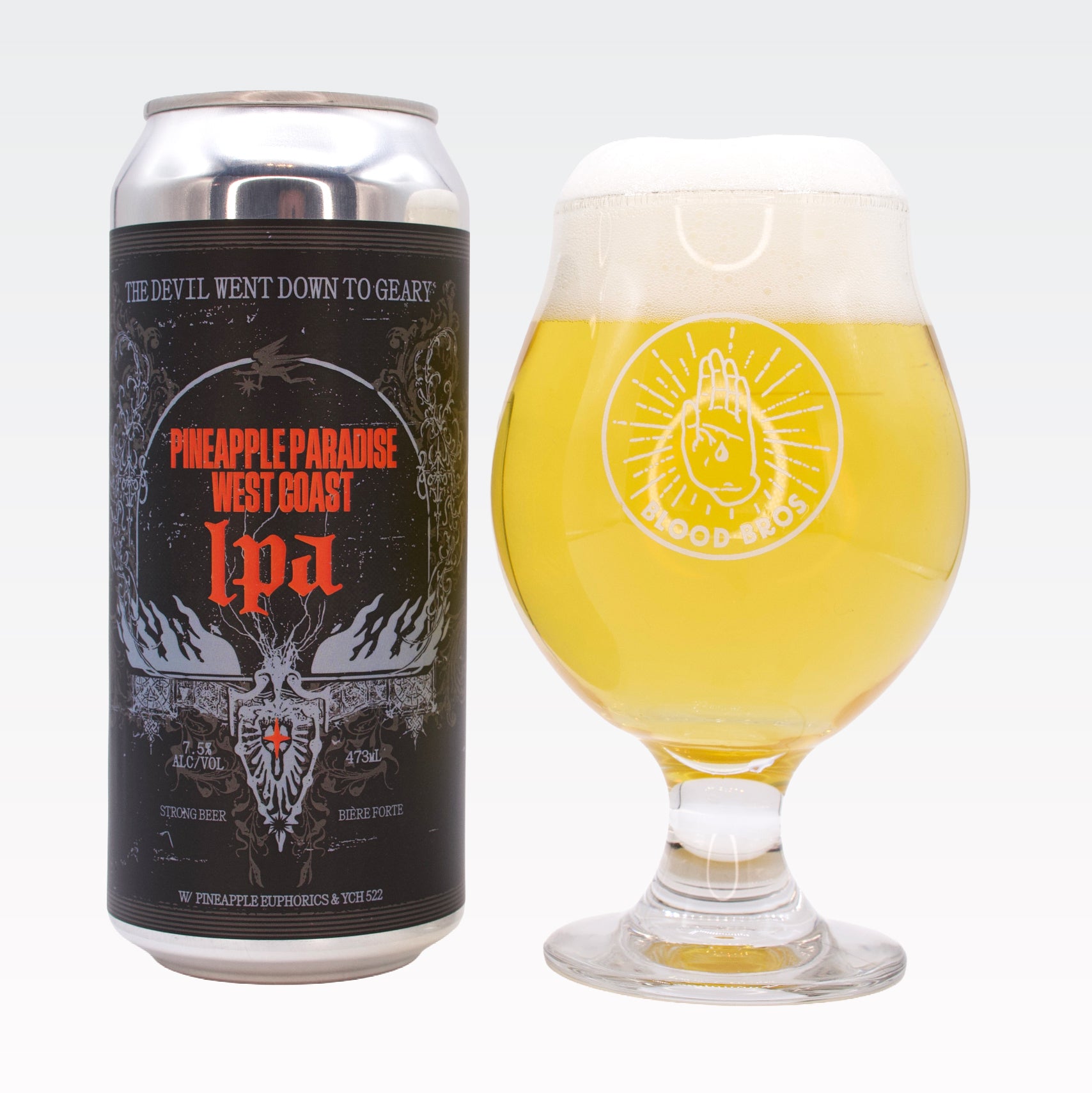 TDWDTG PINEAPPLE PARADISE WEST COAST IPA • 473 ML TALL CAN – Blood