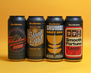 WELCOME TO BLOOD BROTHERS • 4 CANS 473ML