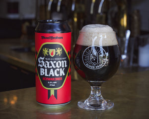 SAXON BLACK • 473mL TALL CAN