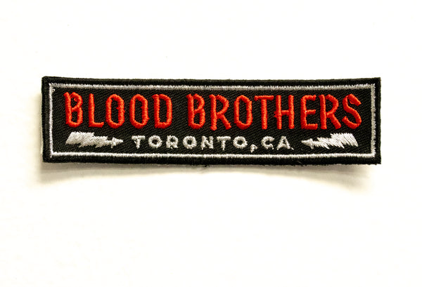 BLOOD BROTHERS ROCKER PATCH