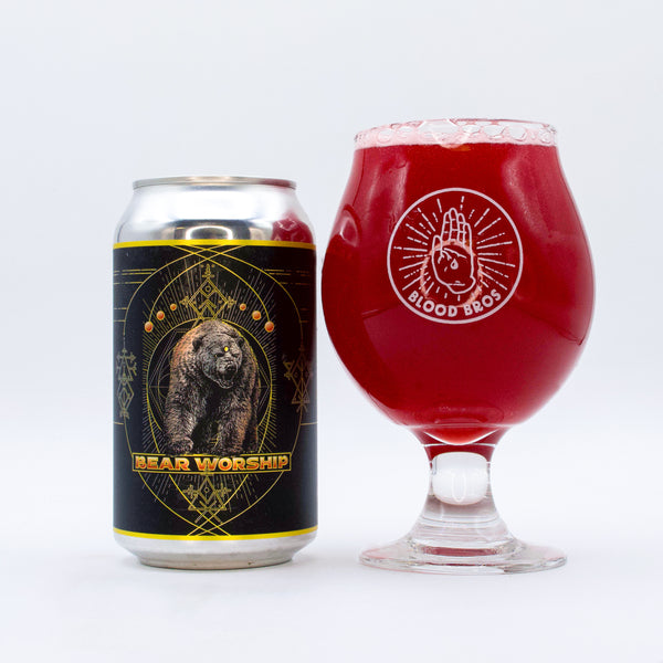 BEAR WORSHIP - RASPBERRY BLACKBERRY •  355 ML CAN