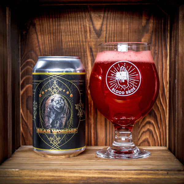 BEAR WORSHIP - RASPBERRY BLACKBERRY •  355 ML CAN