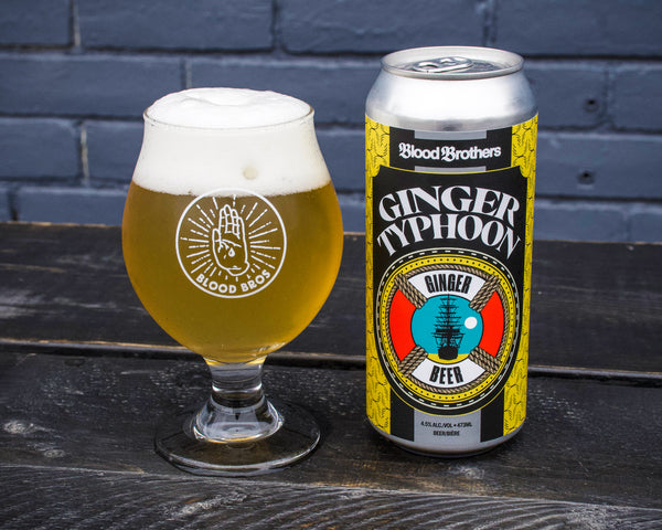 GINGER TYPHOON • 473 ML TALL CAN