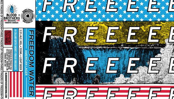 FREEDOM WATER • 355 ML CAN 4-PACK