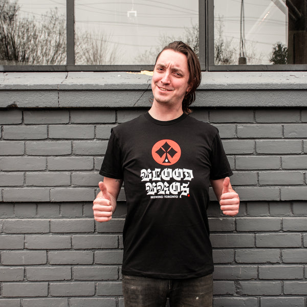 BLOOD BROTHERS IRON CLOVER LOGO - UNISEX TEE