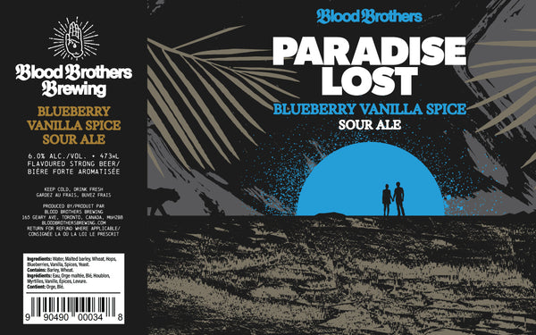 PARADISE LOST - BLUEBERRY VANILLA SPICE • 473 ML TALL CAN