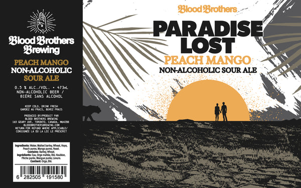 PARADISE LOST - NON ALC PEACH MANGO • 473 ML TALL CAN