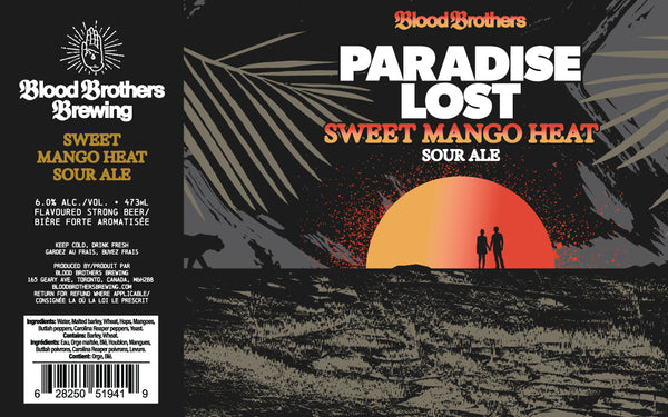 PARADISE LOST - SWEET MANGO HEAT • 473 ML TALL CAN