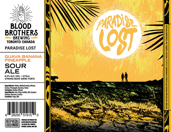 PARADISE LOST - GUAVA, BANANA & PINEAPPLE - 473 ML TALL CAN