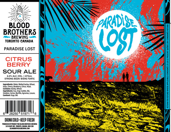 PARADISE LOST - CITRUS BERRY • 473 ML TALL CAN