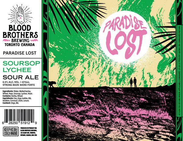 PARADISE LOST - SOURSOP LYCHEE • 473 ML TALL CAN