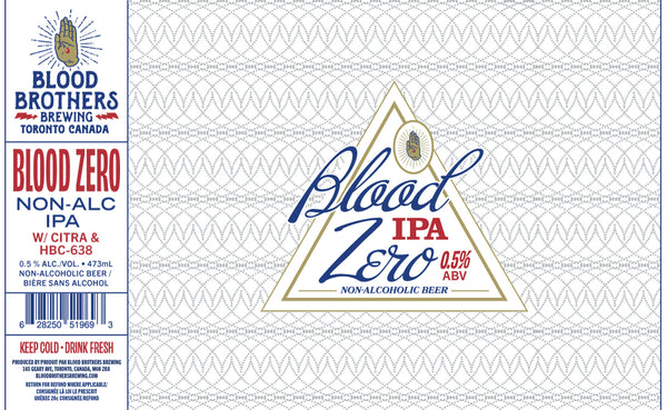 BLOOD ZERO • 473 ML TALL CAN