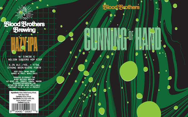 CUNNING OF HAND 14 • 473 ML TALL CAN