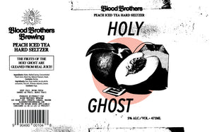 HOLY GHOST SELTZER - PEACH ICED TEA • 473mL CAN
