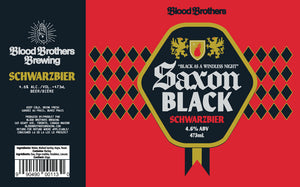 SAXON BLACK • 473mL TALL CAN