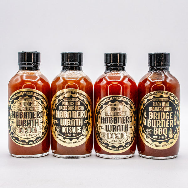 COLLAB HOT SAUCE GIFT PACK • 4 x 4 OZ