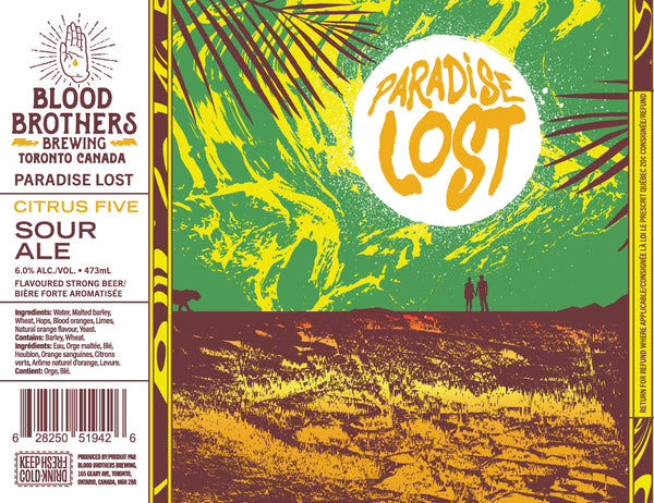 PARADISE LOST - CITRUS FIVE - 473 ML TALL CAN