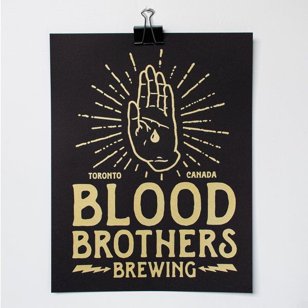 Blood Brothers Logo Poster