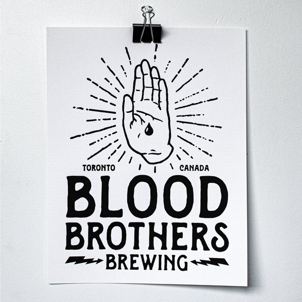 Blood Brothers Logo Poster