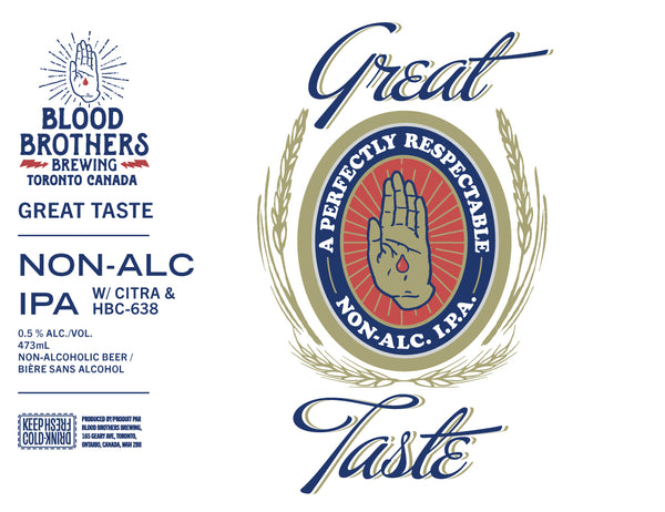 GREAT TASTE - 473 ML TALL CAN