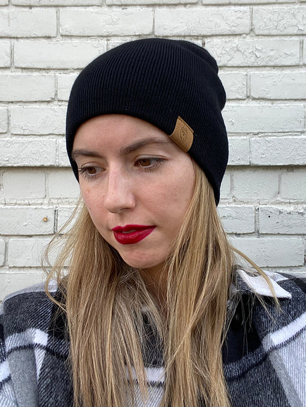 MERINO WOOL BLEND TOQUE - UNISEX